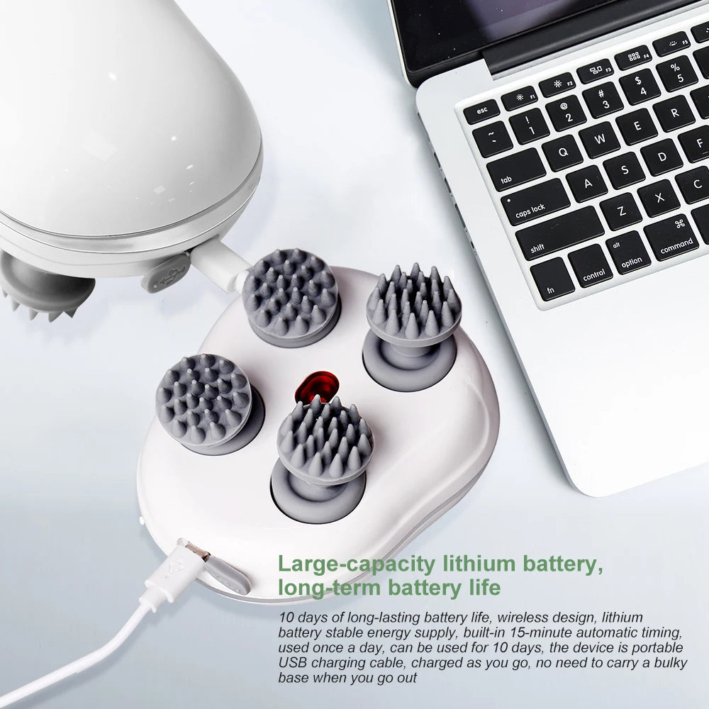 Pro Wireless Scalp Massager detail