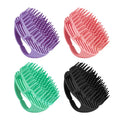Silicone Head Shower Massager shampoo applicator