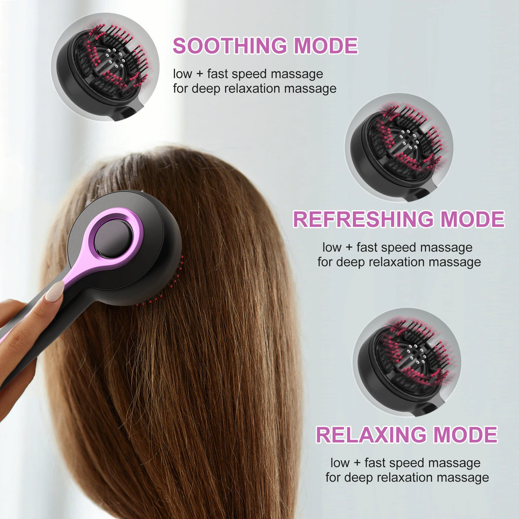 Electric Scalp Brush bristles detail