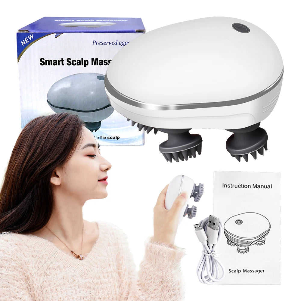 Pro Wireless Scalp Massager 3-mode